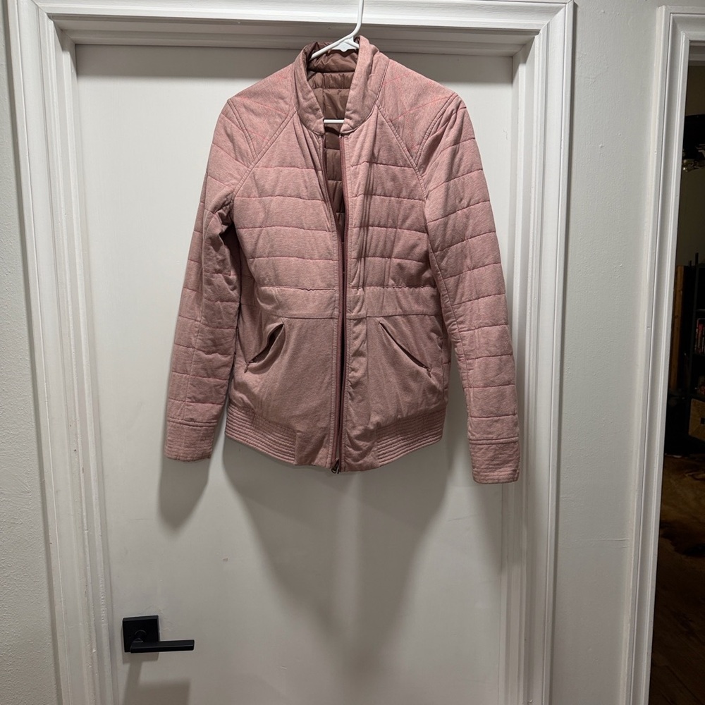 Lululemon The Bomb Bomber Jacket in Barkberry